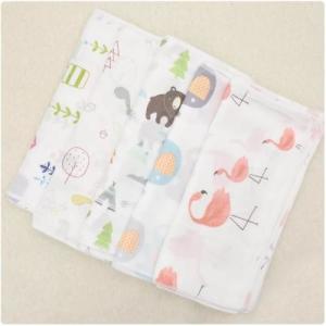 Wholesale Natural Bamboo Muslin Fabric 100 Cotton Enviroment Friendly Customized Material from china suppliers