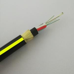 Wholesale Outdoor Adss Fiber Optic Cable 2km Single Mode 12 24 48 144 Cores from china suppliers