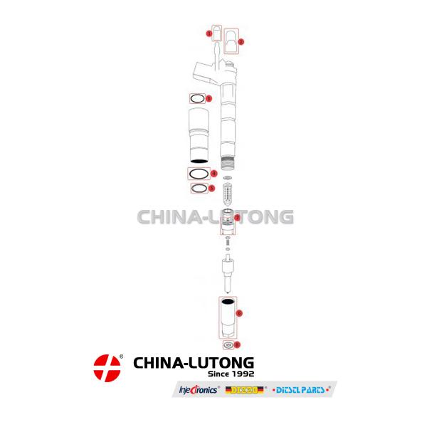 Diesel Injector Control Valve Set F00GX17004 for Bosch Piezo 0445115# Series Diesel Control Valve F00GX17004 For Piezo injector