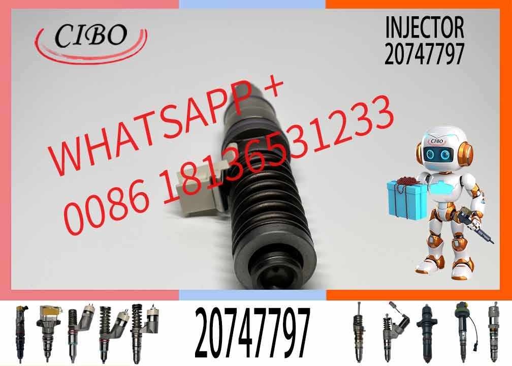 20747797 Spare Parts Diesel Fuel Injector VOE 20747797 for FMB9 Truck
