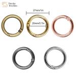 Buckle Round Spring O Rings , Trigger Metal Snap Hooks Clips