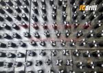 7° Tungsten Carbide cross Rock Drill Bits for Quarry / Mining Drilling 27 - 76