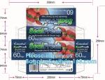Biodegradable Plastic Bag Transparent PE Slide Seal Freezer Bags, Gallon, Quart,
