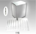 316L Surgical Stainless Steel Piercing Needle 100pcs/box sterilized by E. O. Gas