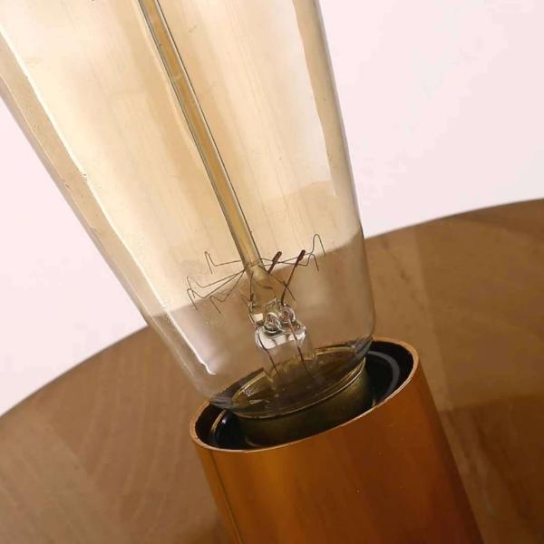 Wooden bedside lamp For Living room Studio Table Decor Muffin Table Lamp(WH-MTB-160)