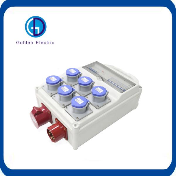 Various Styles Portable Combination Distribution Box Waterproof Plastic Industrial Socket Box