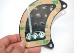 Intuitive Abrasion Resistant Metal Dome Membrane Switch Easy To Operate
