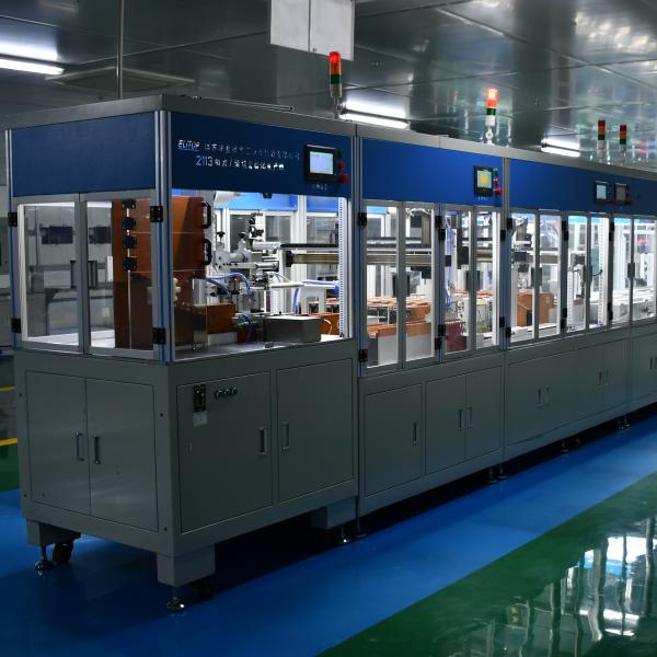 Automatic Lithium Ion Battery Pack Production Line 18650 / 21700 / 32650