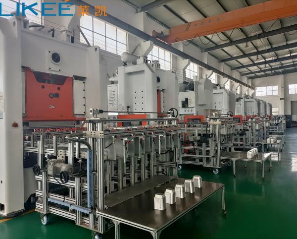 380V 70 Strokes High Working Speed Aluminium Foil Container Production Line With