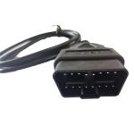 OEM 16 Pin OBDII To USB Cable Female To Male 2A For Automotive
