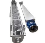 U-shaped Stainless Steel Shaftless Spiral Drill Blade Ash Cement Sludge Pipe