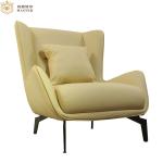 Modern SGS 0.344CBM Pu Leather Armrest Sofa 80*80*72