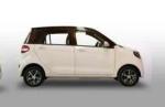230mm Automatic Electric Mini Car For Offices Taxi Online Hailing 55R18