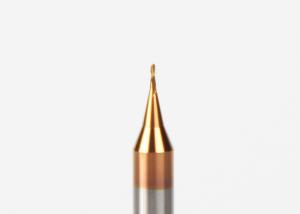 Wholesale High Quality 2 Flute Carbide Micro End Mill 0.5mm For Silver Gold With Coating from china suppliers