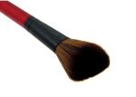 Red Handmade Contour Blush Brush Soft Makeup Brushes With Synthetic Hair