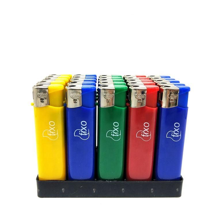 Cheapest Price Printing Slim Candle Lighter Custom Logo Electric Gas Lighter