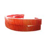 Cement Rotary Kiln Die Steel Forging Inner 8000mm Forging Large Ring Gear