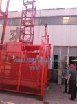 1TONS SS100 Material Elevator Building Hoist 24m to 60m Height 380V 60Hz