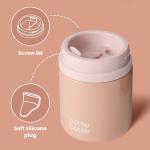 Microwave And Dishwasher Safe 2 In 1 Stainless Steel Double Wall Tumbler 13.5