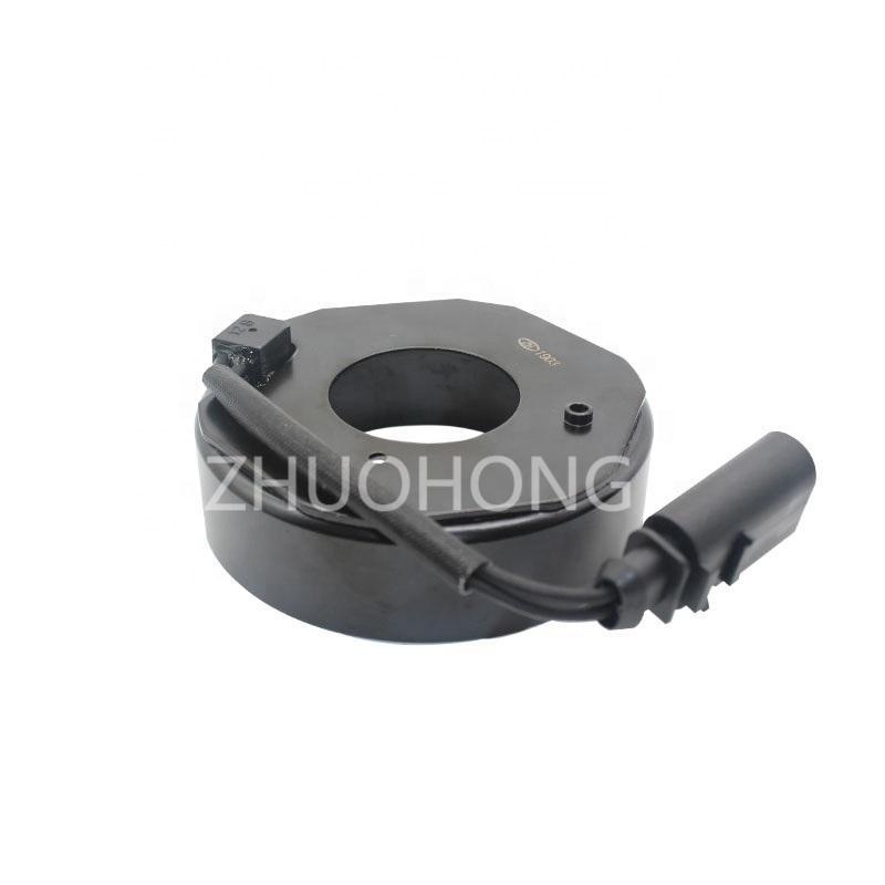 Auto AC Compressor Pulley Clutch Kit 4PK 123MM 12V for VW SVW SANTANA 3000 2004-2007 1.8