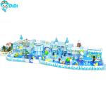Snow Themed Kids Indoor Parks Slide Indoor Amusement Equipment OEM