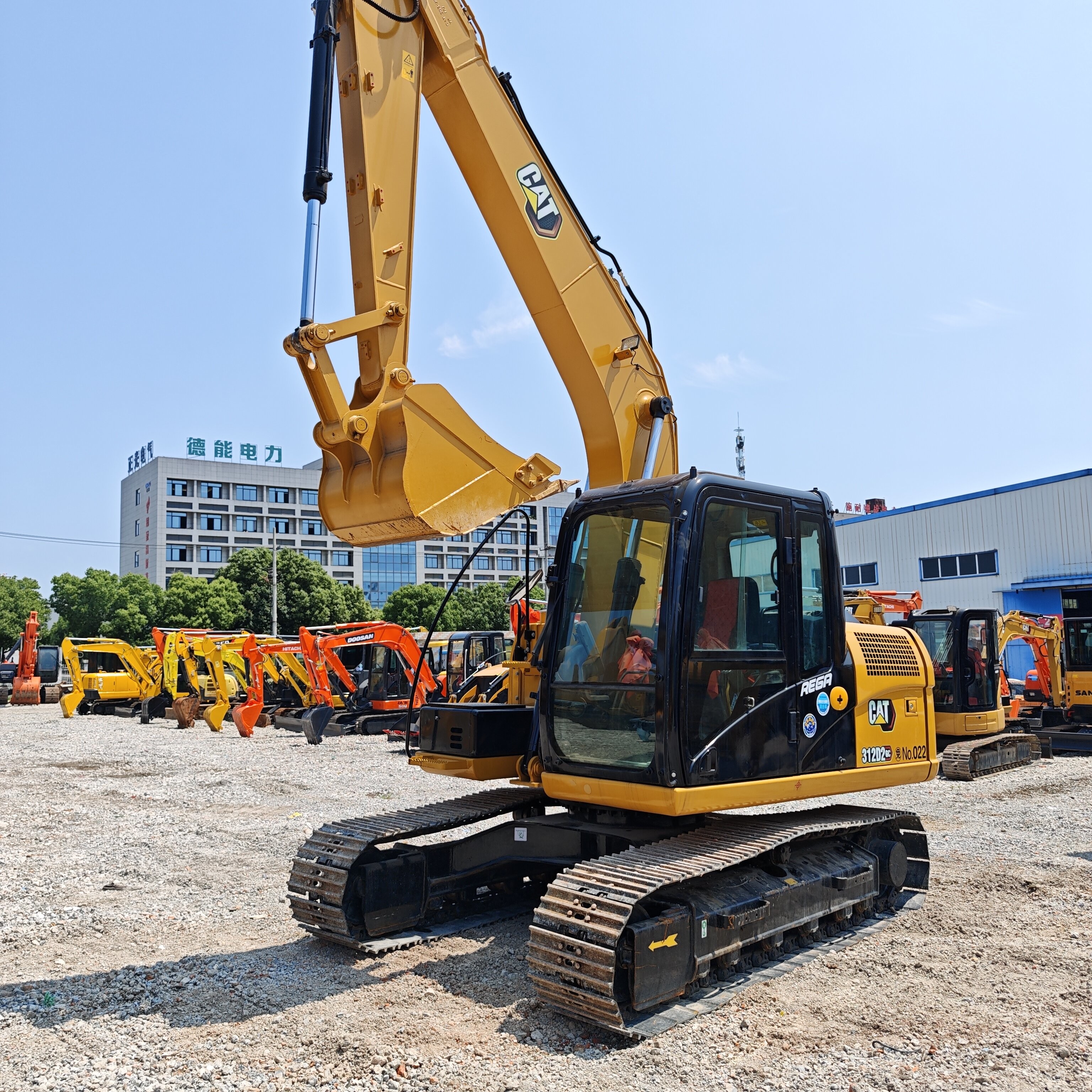 Used Second Hand Caterpillar 312D2GC Excavator Powerful Power System Engine High Output Power High Combustion Efficiency
