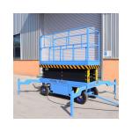 450kg load capacity 8m 10m self-propelled double scissor lift height aerial work