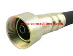 Electric motor long shaft/concrete vibrator shaft parts hose coupling rotary