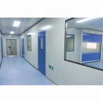 Epoxy Floor Dust Free Environment HEPA Door Electronic Clean Room
