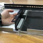 0.7-2.5mm Powder Coated Drop Ceiling Accessories Galvanized Steel