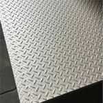 Customize Diamond SS Steel Sheet Embossed Checkered Stainless Plates 0.3mm