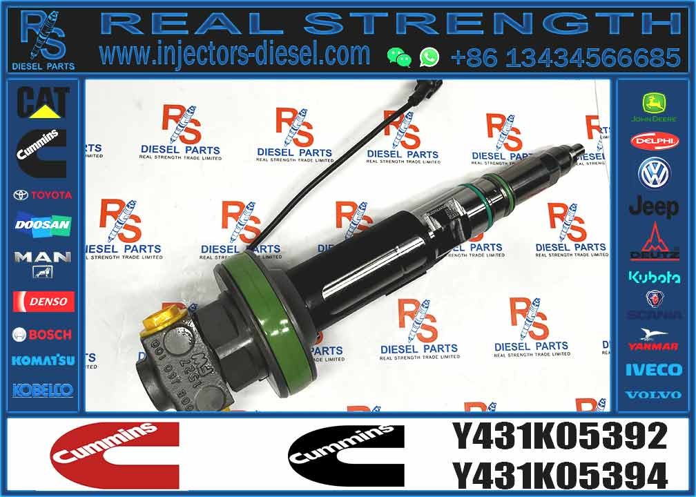 Heavy Truck Diesel Fuel Injector Y431K05392 2867147 2867148 F00BJ00001 For CUMMINS QSK19 QSK38 QSK50 QSK60 Diesel Engine