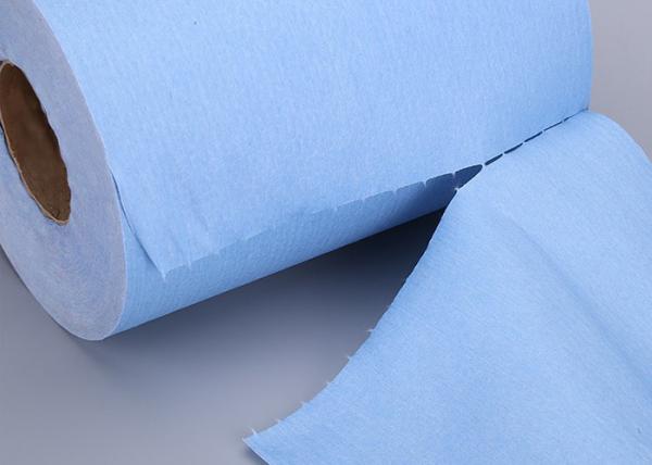 28x34cm Anti Static Industrial Cleaning Rags Towels Oil Water Absorbent Blue