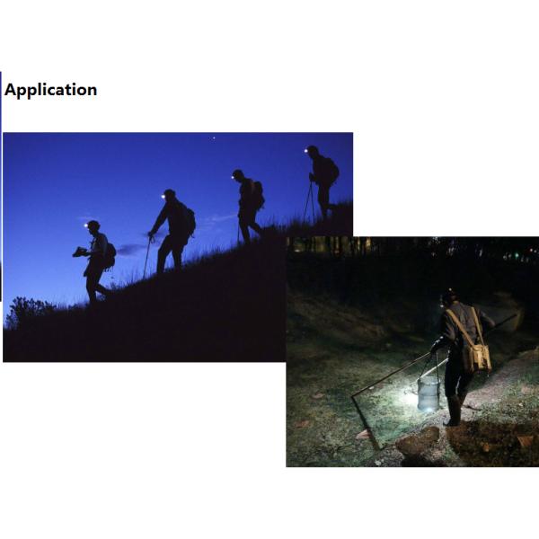 Head light Emergency Battery Operated Work Light 5W head light 300M lighting distance 900lm output