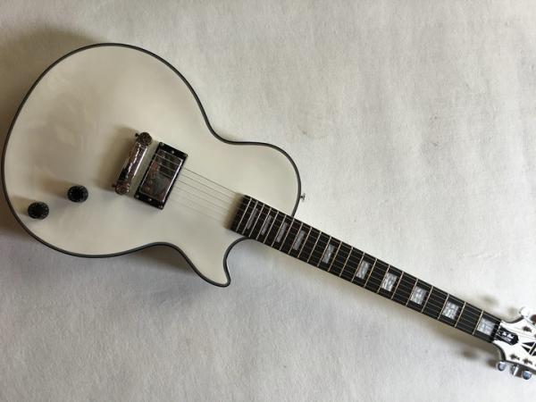 Best Price Wholesale new lp Custom Shop white Electric Guitar one p90 pickup