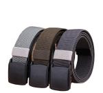 Army Webbing Woven Nylon Belt 3.8CM Plain Elasticated Woven Belt