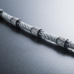 Plastic Dia 8.3mm 9.0mm Wire Rope Diamond Beads for Stone Profiling Cutting