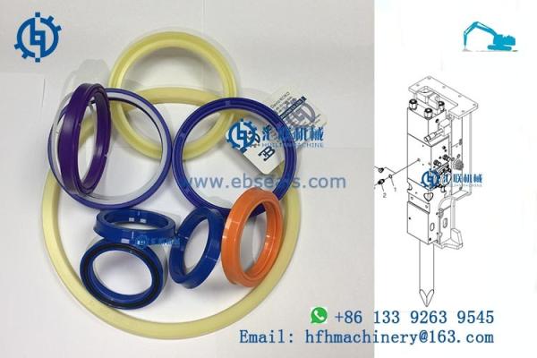 Digger Parts Hydraulic Cylinder Rod Seal , IDI ISI Packing Hydraulic Jack Oil