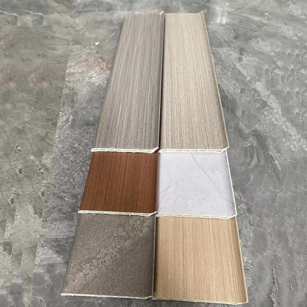 Wearproof Smooth Surface SPC Flooring Skirting anti scratch