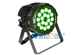 Wholesale 6 / 8 Channels LED Par Light 18 X 18W RGBWA UV Six In One For Night Clubs AC 100-240V from china suppliers