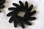 Black 90a Polyurethane Coating Bushings Replacement , Aging Resistant