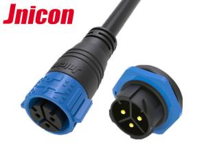 Wholesale Spring Locking Water Resistant Cable Connector 3 Prong Anti - Explosion Fire Safety from china suppliers