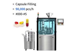 Wholesale Automatic Pharmaceutical Capsule Filling Machine With 3 Year Warranty 5.5KW Power from china suppliers