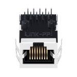 LPJG4806CNL 100/1000 Base-T Tab Down Without Led One Port RJ45 Connector Female