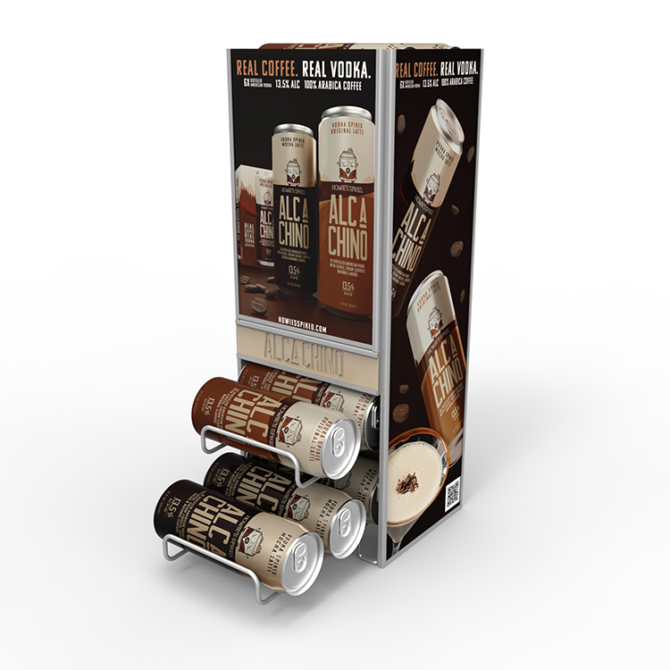 Customizable Metal Display Stands Shopping Centre Display Stands Air Conditioning