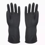 Hot Selling Heavy Duty Latex Safety Gloves Popular Natural Rubber Black