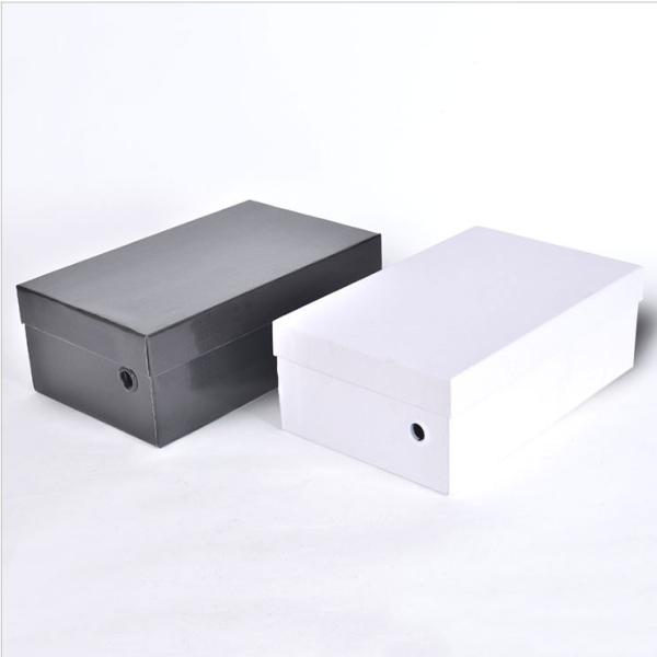 Handmade Packaging Shoe Box , Recyclable Custom Printed Corrugated Boxes
