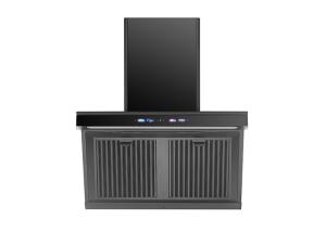 Wholesale Electric Wall Mount Ducted High-end Cooker Hood With Silver Or Metal Painted Finish 3 Speeds And Low Noise Level VX7 from china suppliers