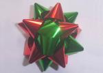 Multi material and colors gift decoration star bow christmas decoration 2” - 4"