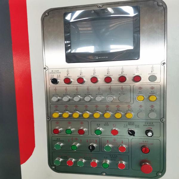 Low Noise Computerized Thin Blade Slitter Scorer Corrugated Paper Slitting Creasing